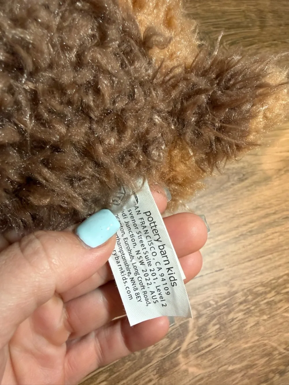 PBK Quinn Dog Plush Long Leg Sherpa